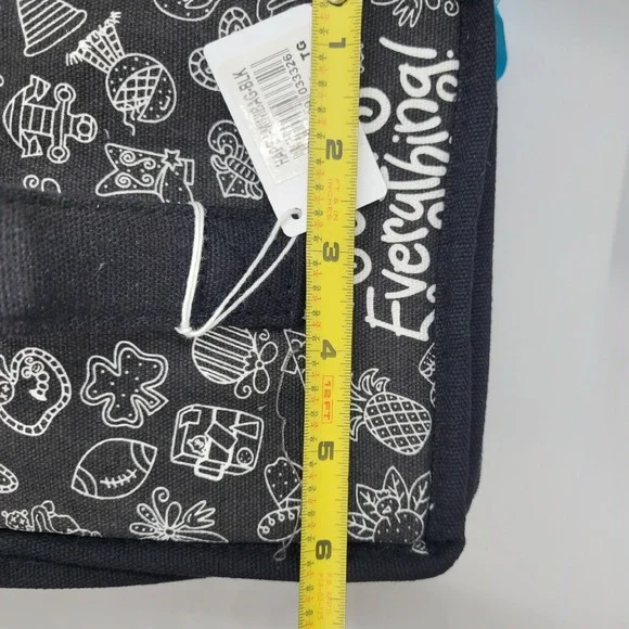 Coton Colors Happy Everything Mini Attachment Storage Bag Black and White - Picture 13 of 14